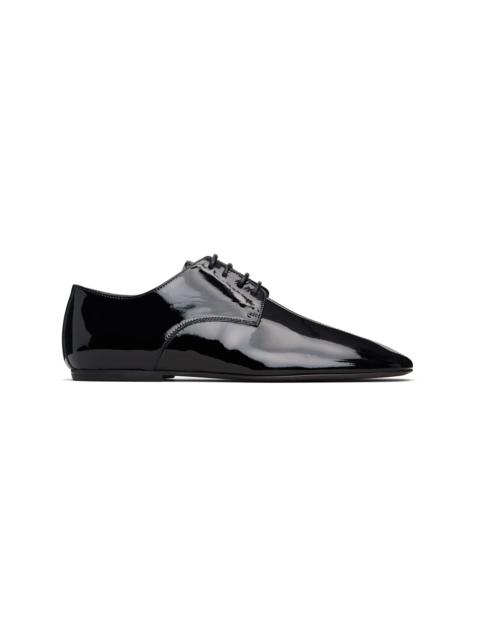 Black Square Toe Derbys