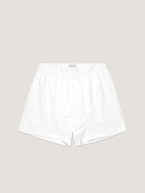 Superfine Cotton Two‑Button Boxer Briefs