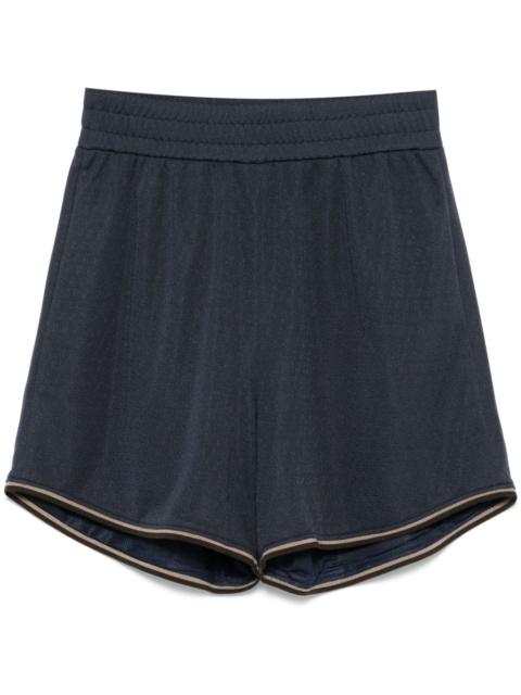 FF-jacquard shorts