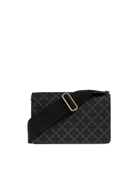 Loenna geometric-pattern shoulder bag