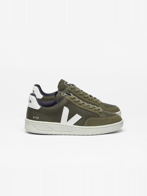 V-12 VEGAN B-MESH OLIVE WHITE