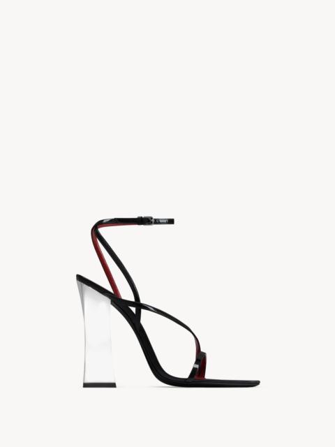 ZORA SANDALS IN PATENT LEATHER