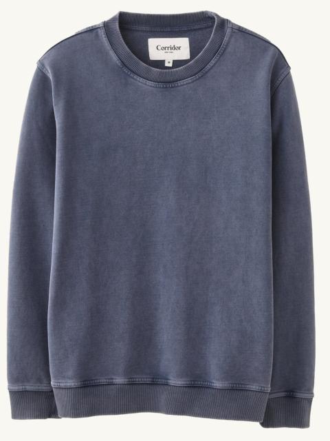 FRENCH TERRY CREWNECK - BLUE