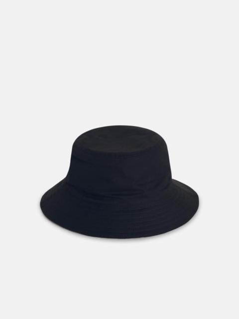 'BUCKET' BLACK COTTON HAT