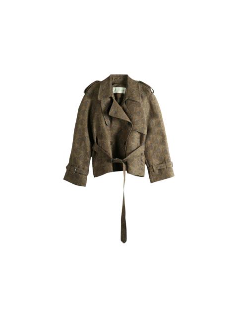 Dries Van Noten Women's Ristos Short Coat Bottle