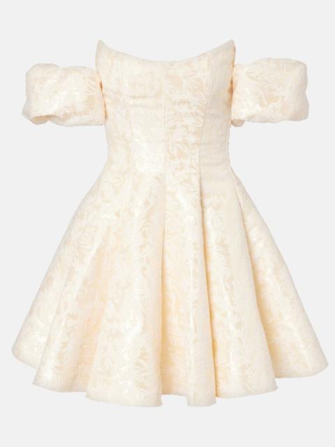 Selene off-shoulder minidress