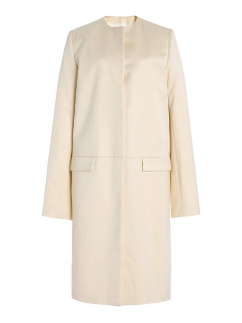 Chintz Woven Coat ivory