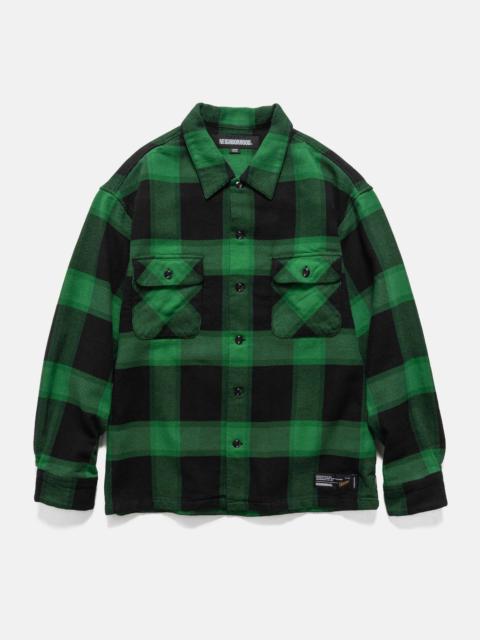 Buffalo Check Shirt LS Green
