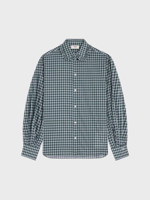 shirt IN tartan cotton cloth