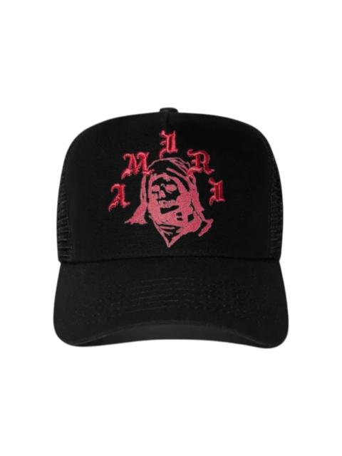 AMIRI Amiri Reaper Trucker Hat Black/Red