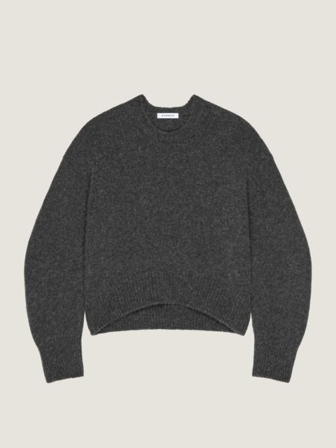 COUTURE SEAM SWEATER IN ALPACA AND YAK WOOL