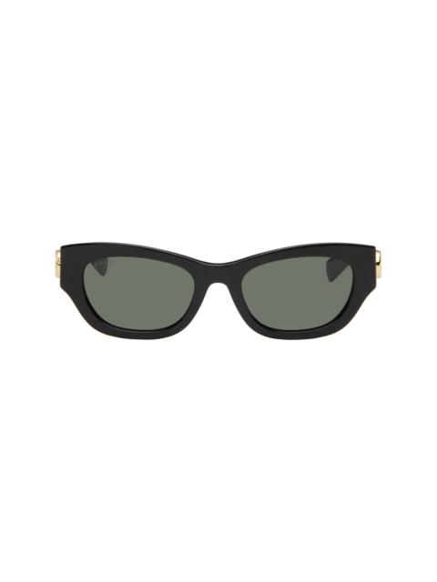 Black Low Nose Bridge Fit Sunglasses