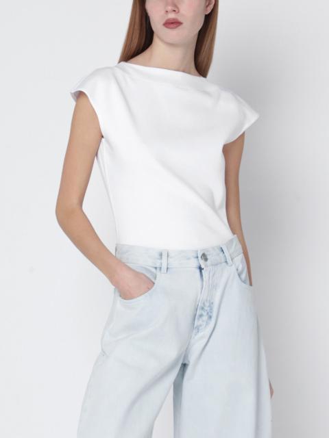 White cotton T-shirt