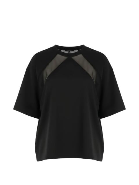 mesh-panel T-shirt