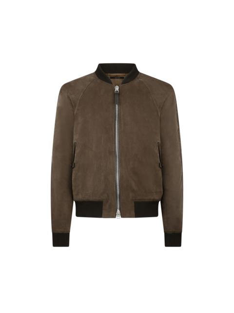 FLUID GABARDINE BOMBER