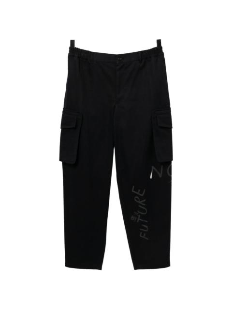 Navy Utility Pocket Detail Pants