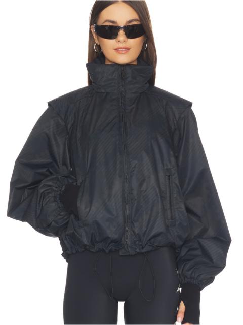 Scratch Houndstooth Bomber Jacket