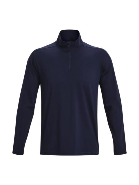Under Armour Meridian 1/4 Zip Long Sleeve Top 'Midnight Navy' 1379673-410
