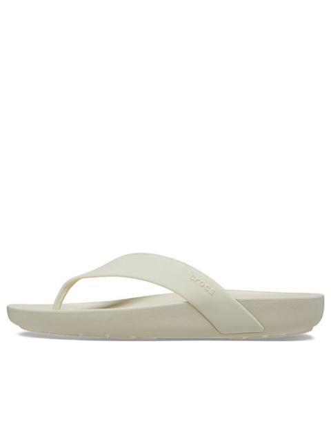 (WMNS) Crocs Splash Flip 'Bone' 208218-2Y2