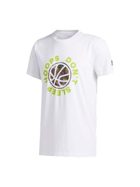 adidas Apac Smr Hds Basketball Sports Short Sleeve White GK1711
