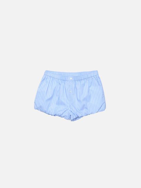 Stripe shorts - White/blue