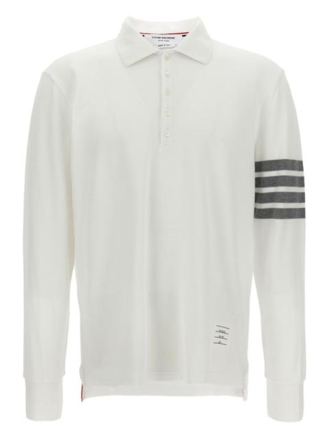 Classic 4Bar long-sleeve polo shirt