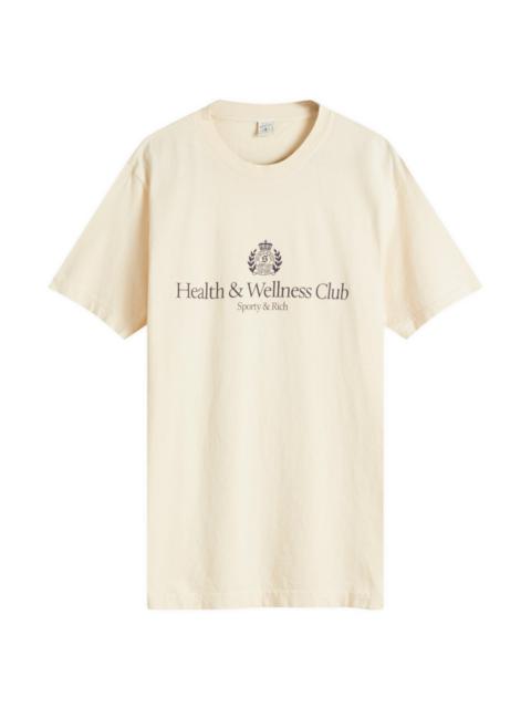 Sporty & Rich H&W Crest T-Shirt