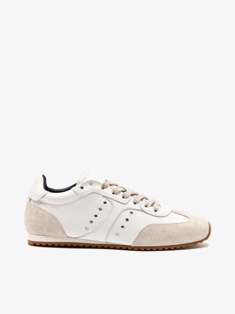 Stella Sneaker In White Leather