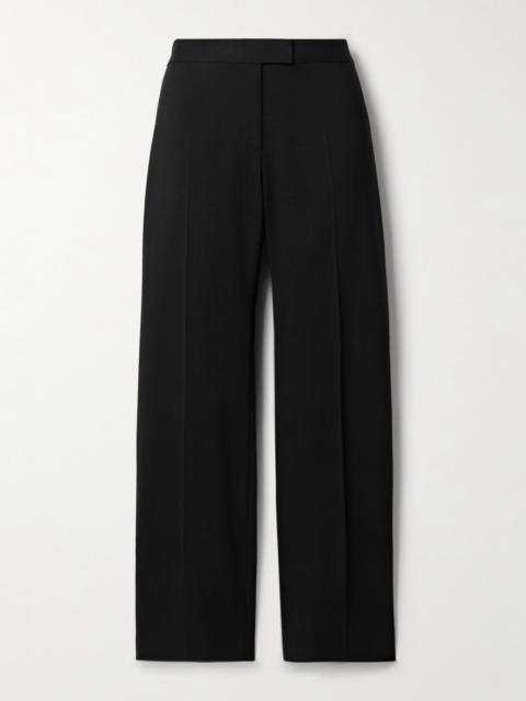 Callen Crepe Straight-leg Pants