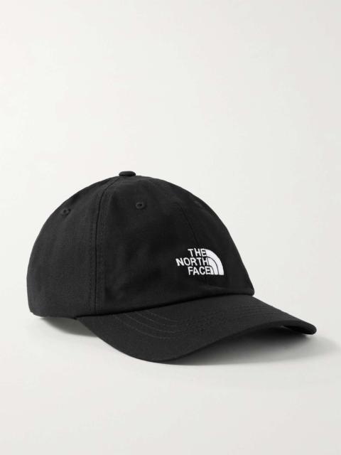 Norm Logo-Embroidered Cotton-Canvas Baseball Cap