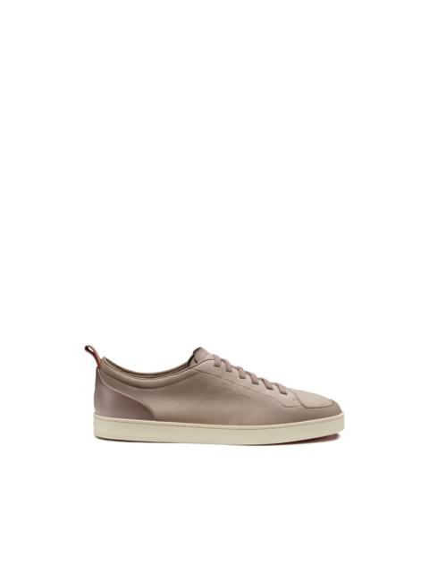 nubuck lace-up sneakers