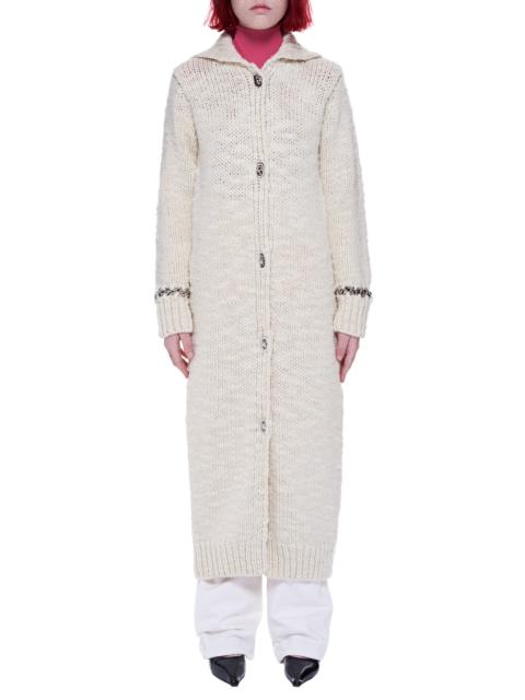 Elongated Knitted Cardigan