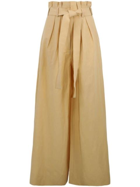 Gitana tie-waist palazzo pants