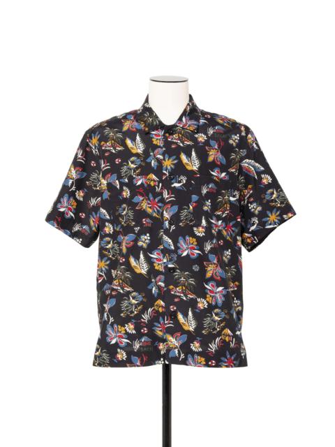 Car Race / Tropical Print Shirt