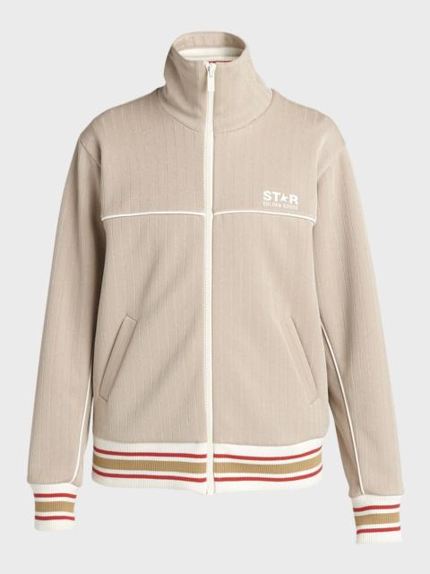 Star Zipped Track Jacket