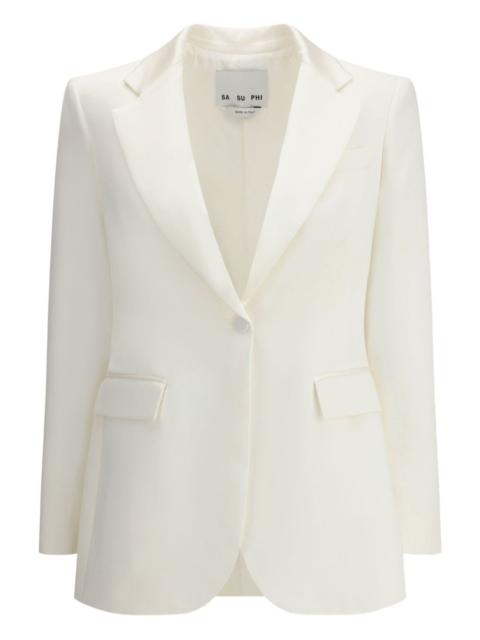 Andrea single-button blazer