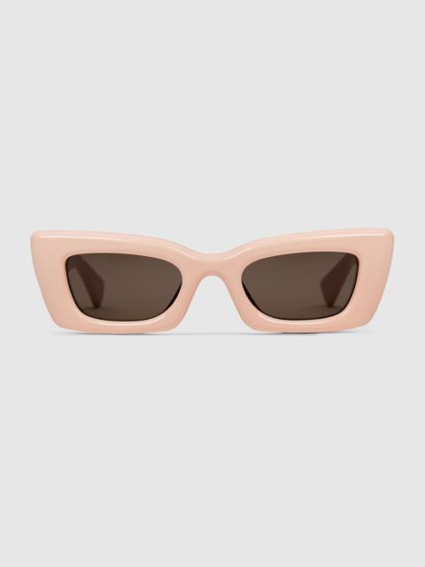 Cat-eye frame sunglasses