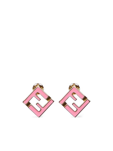 FF logo earrings