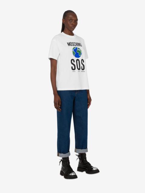 PRINTED ORGANIC COTTON JERSEY T-SHIRT