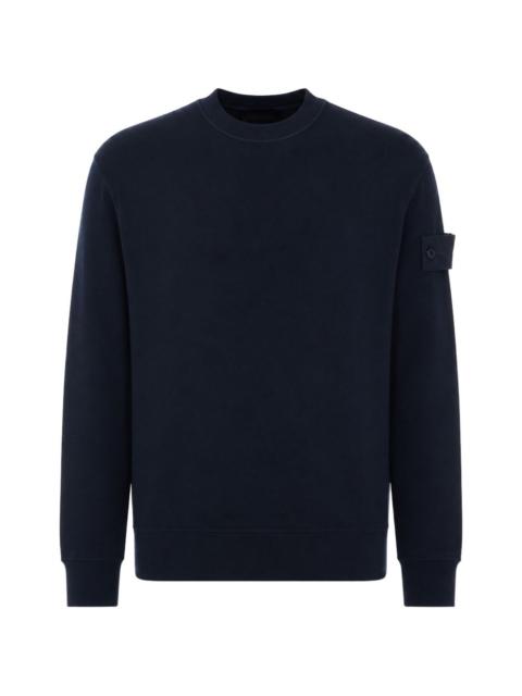 logo-patch sweatshirt