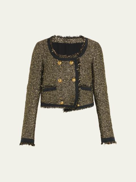 Anisa Sparkly Tweed Jacket