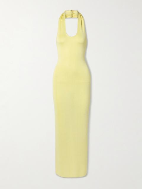 Coraline Jersey Halterneck Maxi Dress