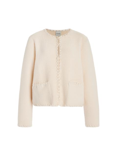 Exclusive Harlan Knit Jacket ivory