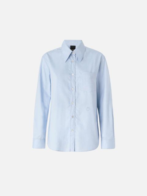 LIGHT BLUE COTTON OXFORD SHIRT
