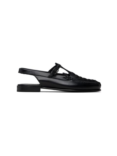 Black Roqueta Loafers