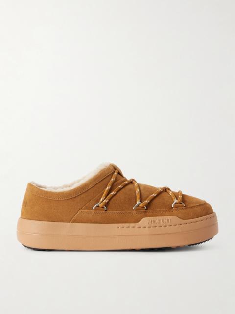 Park Shearling-lined Suede Mules