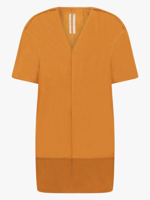 ISLAND MID SLEEVE TOP | CLAY