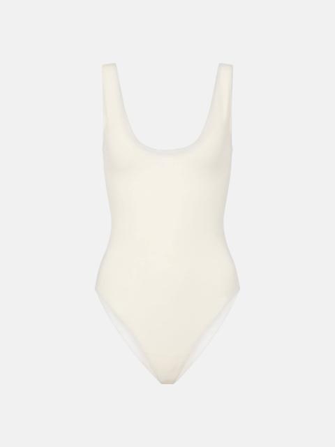 Mandie silk-blend bodysuit