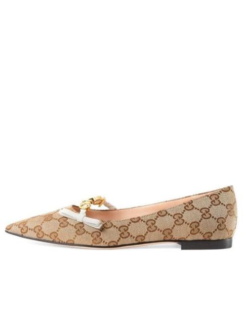Women's ballet flat with 'GUCCI'