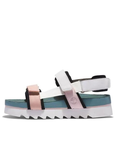 (WMNS) Timberland Santa Monica Sunrise 'White Green Pink' A41QX662
